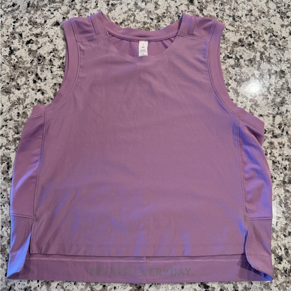 Lululemon Athletica Lavender Tank Top
